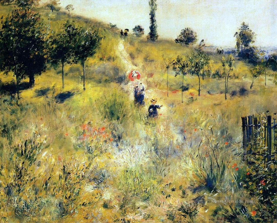 Weg durch das hohe Gras Pierre Auguste Renoir Szenerie Ölgemälde